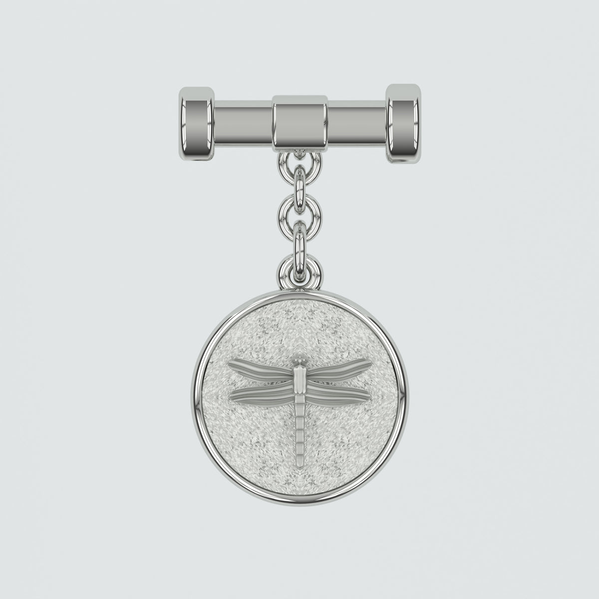 Dragonfly Silver Amulet Charm