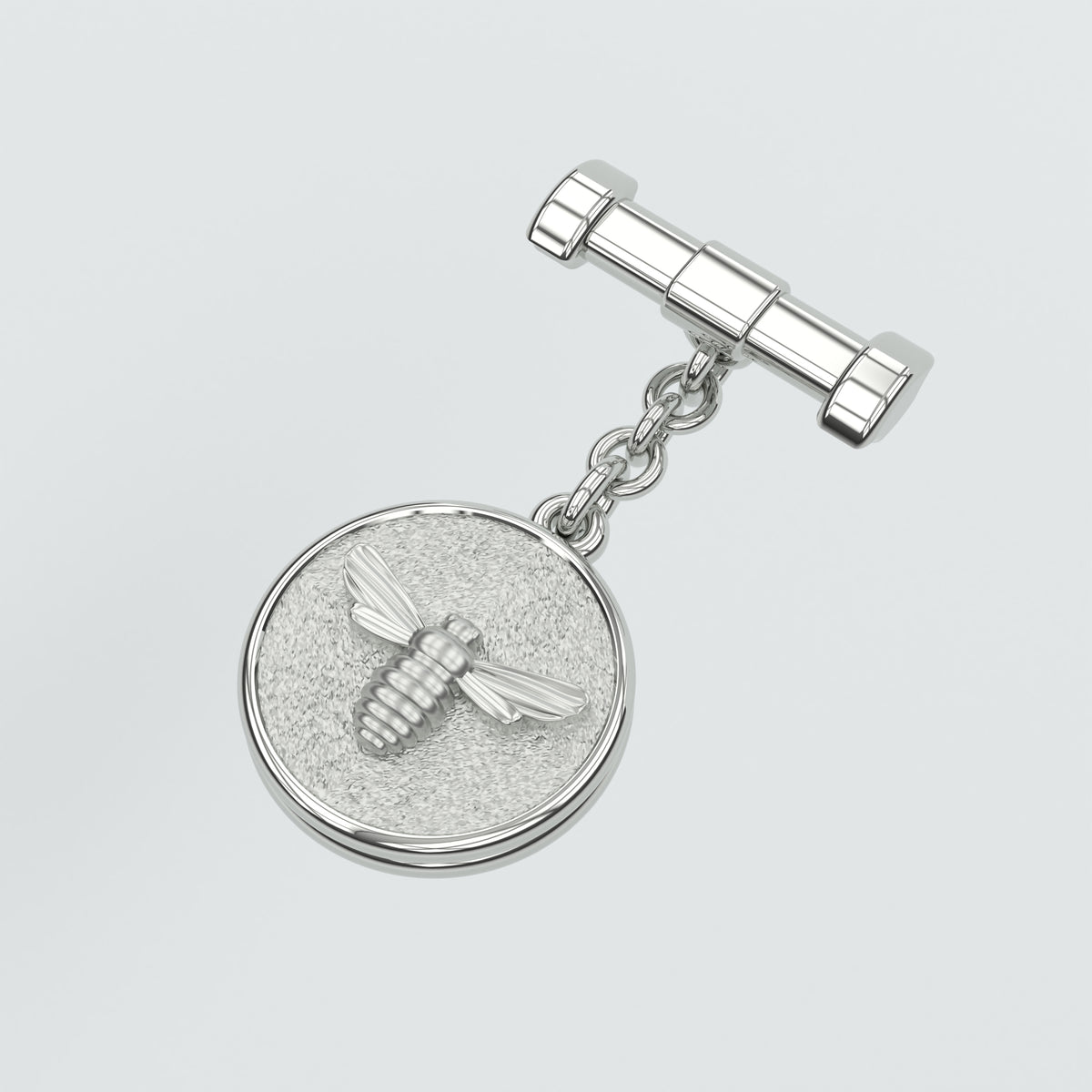Bee Silver Amulet Charm