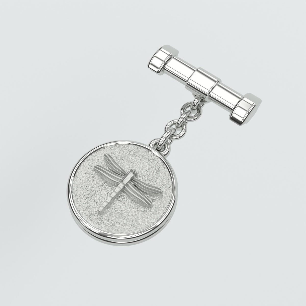 Dragonfly Silver Amulet Charm