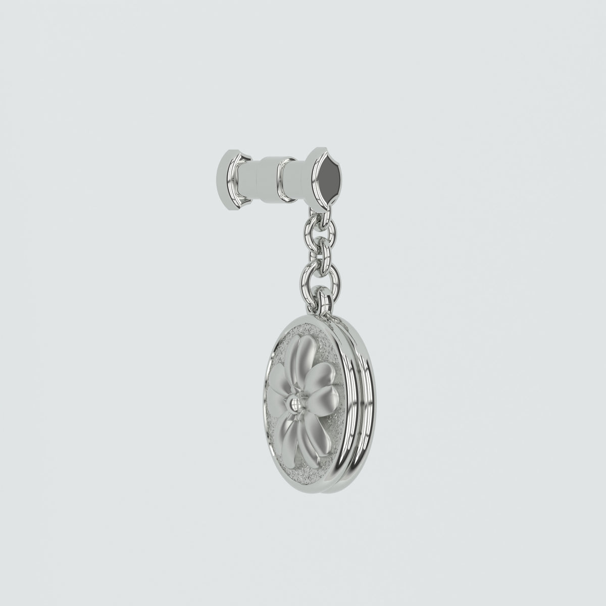 Forget Me Knot Silver Amulet Charm