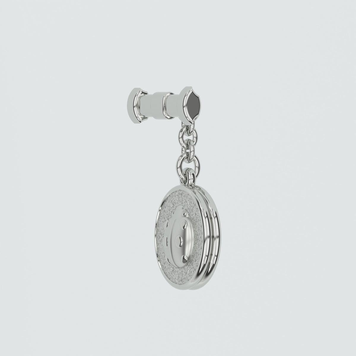 Ladybird Silver Amulet Charm